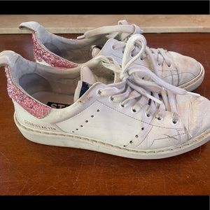 Golden Goose Pink Glitter
